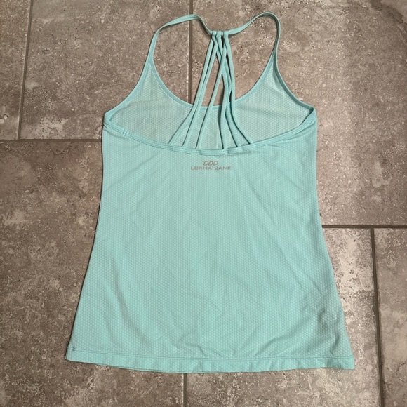 Women’s Lorna Jane Waterfall Excel Tank Top Workout Top Activewear Shirt - Picture 4 of 6